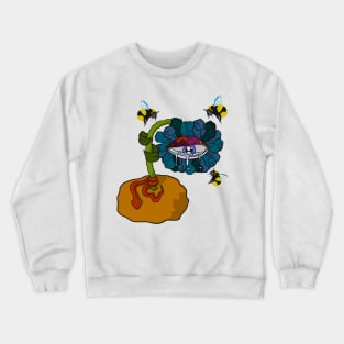 Sad Freida Flower Crewneck Sweatshirt